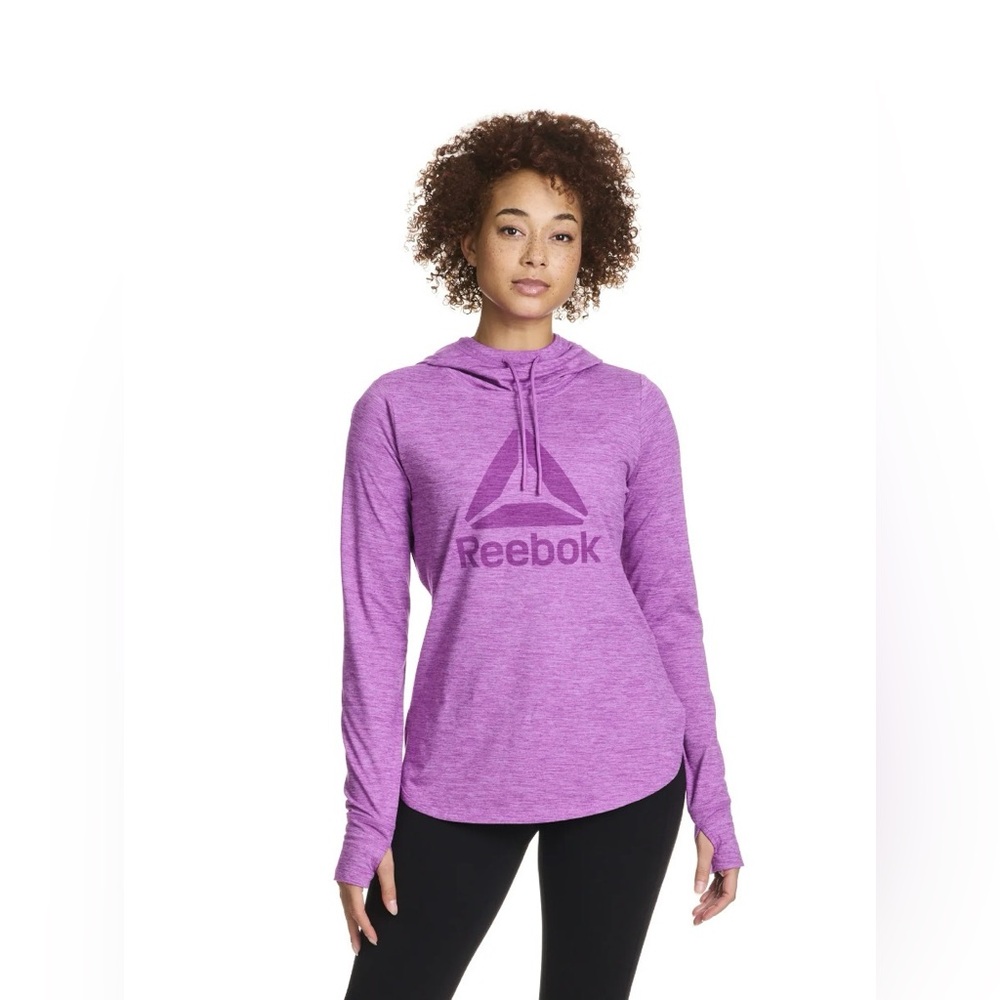 Reebok Women's Performance Hoodie Pink Size S